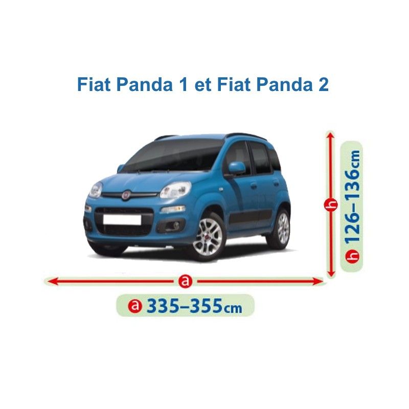 Bâche Voiture D'extérieur pour Fiat Panda, Protection Contre Grêle  Résistante Aux Intempéries : : Sports et Loisirs