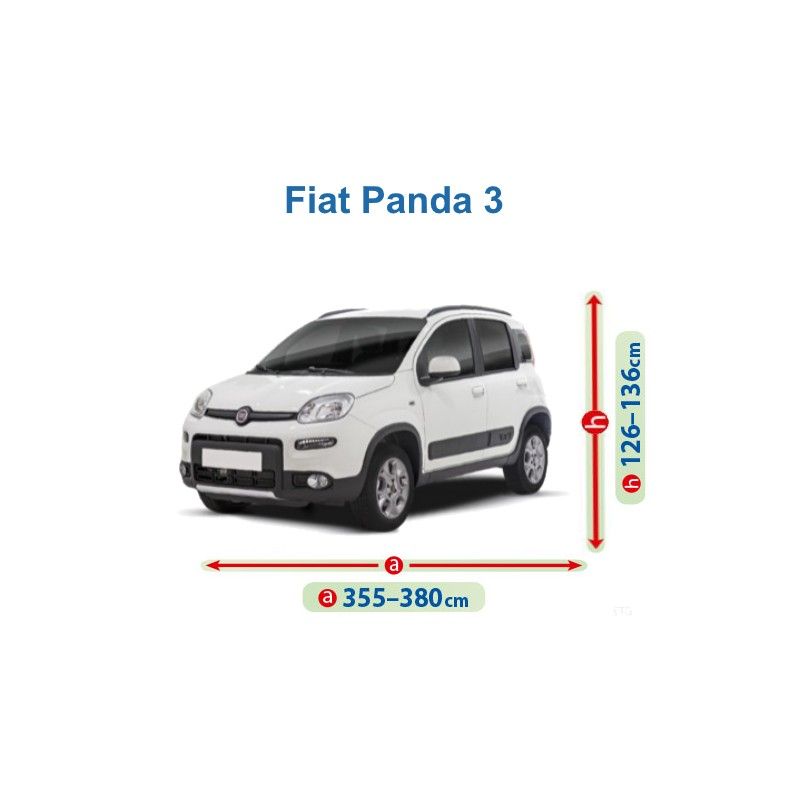 Practic Housse voiture pour Fiat Panda II 2003-2012 Bâche de protection