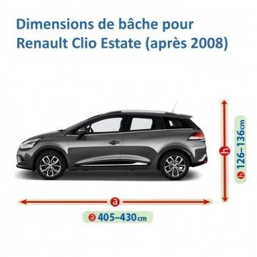 Bâche pour Renault Clio Estate