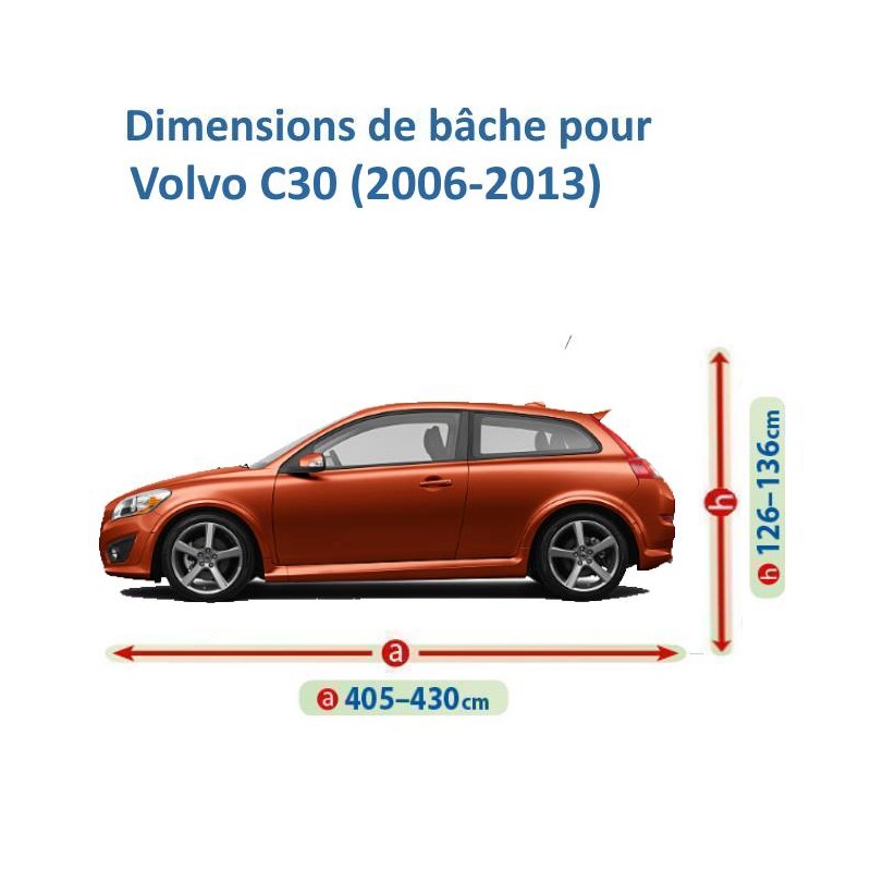  Bâche Voiture pour Volvo XC40, Bache Voiture Étanche
