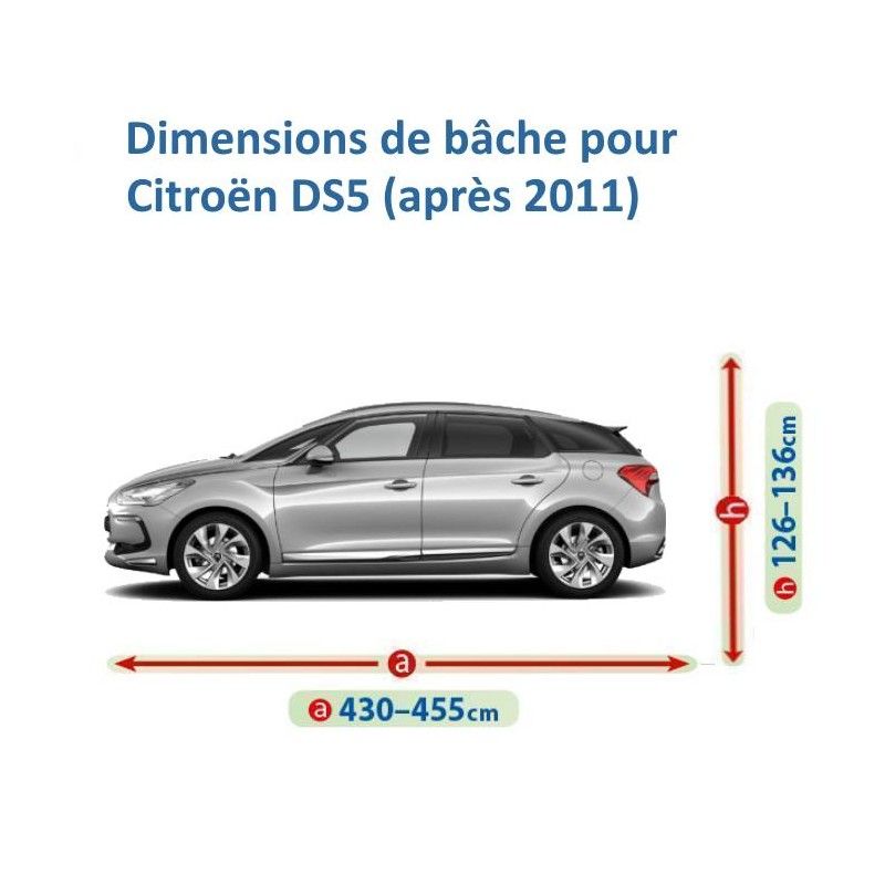 Bâche pour Citroën DS5 - robuste, étanche et respirante