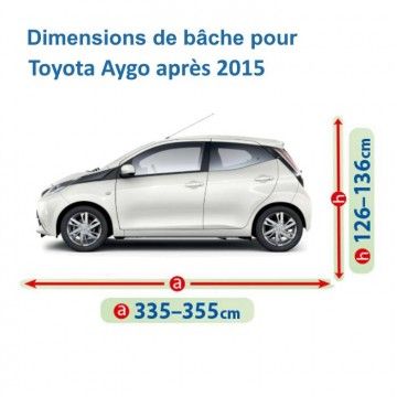 Bâche pour Toyota Aygo