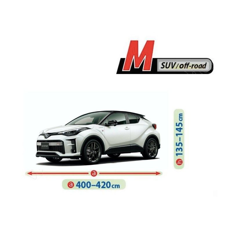  Étanche Couverture Voiture pour Toyota C-HR, Bâche pour Voiture  Exterieur 0801(Color:B,Size:Van SUV Van)