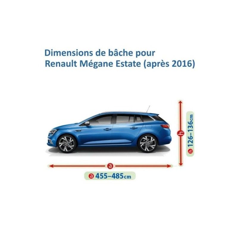 bache Voiture personnalisée pour Renault Megane RS/Megane 3/Megane